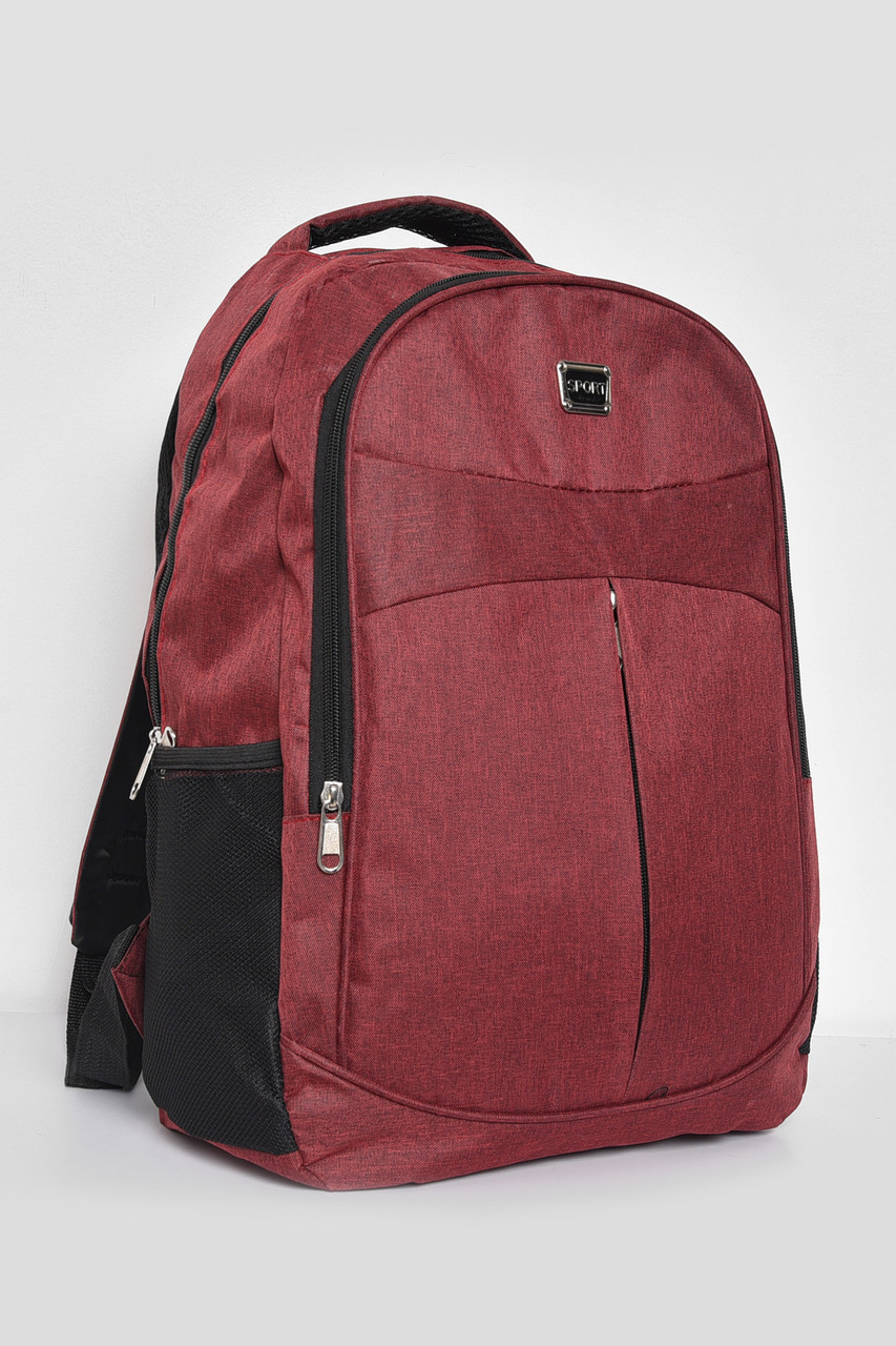 Рюкзак чоловічий бордового кольору 174573P