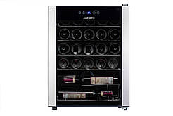 ARDESTO Холодильник для вина, 64.2x48х44, мороз.відд.-66л, зон - 1, бут-24, ST, диспл внутр., чорний (WCF-M24)