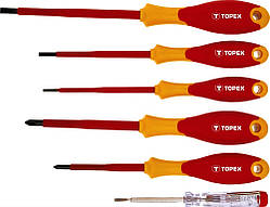 Набір викруток Topex 1000 D155, 6 шт. (39D150)