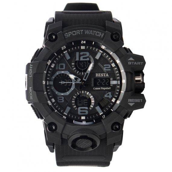 Часы мужские наручные Besta Power (Черный) наручные часы мужские спортивные электронные, армейские водостойкие - фото 1 - id-p2130740937