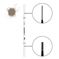 Карандаш для бровей пудровый Cold Blond 02 Okis
