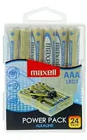 Батарейки Maxell POWER PACK AAA / LR03 Alkaline 24шт. (M-790268.04.CN)