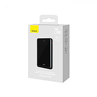 Power Bank Baseus Magnetic Bracket Wireless Fast Charge 20W 10000 mAh (PPCX0002xx) Цвет Синий, 03