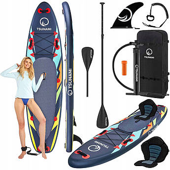 Надувна SUP дошка TSUNAMI 320 см з веслом Bolt T08 (P-5907739314277)