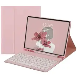 Чохол-клавіатура Infinity Case для Apple iPad Air 3 Pink українська розкладка