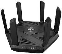 ASUS Маршрутизатор RT-AXE7800 Wi-Fi 6E 3xGE LAN 1xGE WAN 1x2.5GE LAN/WAN 1xUSB3.2 MU-MIMO OFDMA MESH gaming