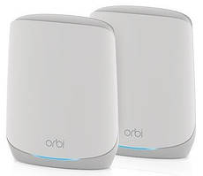 NETGEAR WiFi-система Orbi RBK762S AX5400, WiFi 6, MESH, 3xGE LAN, 1xGE WAN, біл. кол. (2шт.) (RBK762S-100EUS)