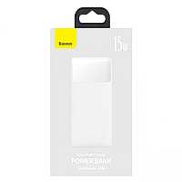 Power Bank Baseus Bipow 15 W 10000 mAh Cable USB to Micro 25 cm (PPBD0500xx) Колір Білий, 02