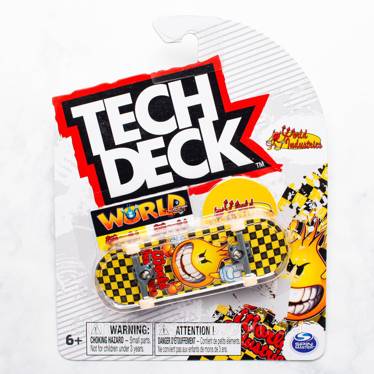 Фінгерборд Tech Deck World Industries Checker Flame Boy 32 мм