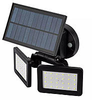 Світильник фасадний Neo Tools LED 5Вт 450Лм 6000К 3000мА/год автономний датчик руху сутінків чорний (99-092)