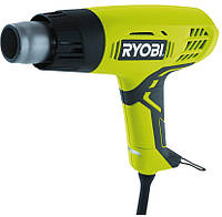 Ryobi Фен EHG2000 промисловий, 2000Вт, 250/500 л/хв, 400/600 ° С, 0.7кг (5133001137)