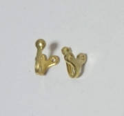 Гачок декоративний-9,золото, 1,6х1,2см