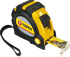 Рулетка Topex стальная лента 3 м x 19 мм, магнит (27C343)