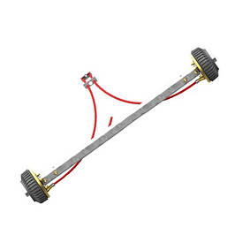 Ресорні осі з гальмом