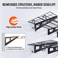 VEVOR 2 шт. 6 x 2 фута полки для хранения в гараже для настенного монтажа, прочные полки