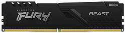 Kingston Пам'ять до ПК DDR4 2666 32GB KIT (16GBx2) FURY Beast (KF426C16BBK2/32)