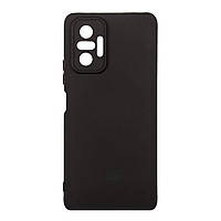 Чехол Silicone Cover Full Camera (A) для Xiaomi Redmi Note 10 Pro / 10 Pro Max Цвет 18.Black