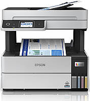БФП ink color A4 Epson EcoTank L6490 37_23 ppm Fax ADF Duplex USB Ethernet Wi-Fi 4 inks Pigment (C11CJ88405)
