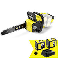 Karcher Комплект ланцюгова пила CNS 36-35 Battery, 36В, швидкозарядний комплект, акб 36В 5Ач 9.612-129.0