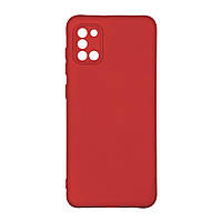 Чехол Silicone Cover Full Camera (A) для Samsung Galaxy A31 Цвет 14.Red