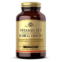 Vitamin D3 (Cholecalciferol) 10mcg (400 IU) - 250 Softgels