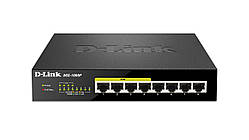 Комутатор мережевий D-Link DGS-1008P