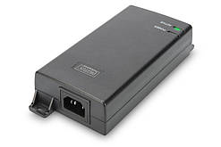 Адаптер PoE Digitus PoE Ultra 802.3at, 10/100/1000 Mbps, Output max. 48V, 60W (DN-95104)