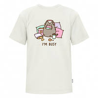 Футболка премиум детская Owi Pusheen I'm Busy