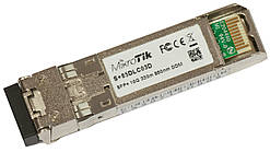 Трансивер MikroTik S+85DLC03D SFP+, 1x10GBaseSR, MM, 300м, LC (S+85DLC03D)