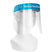 Защитный козырек для лица ORCL-MG-01 Handwerksbedarf, прозрачный ПЭТ, легкий, регулируемое оголовье, защита от