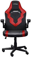 Крісло Trust GXT703R Riye, ПУ шкіра, Foldable Armrests, червоний (24986_TRUST)