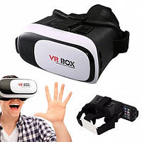 3D Очки виртуальной реальности ДУ VR BOX 2.0 с Bluetooth пультом, 3Д Шлем виртуальной реальности, Гарнитура!