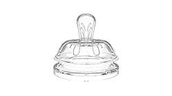 Соска Nuvita 0міс+, силіконова з клапаном, дуже повільний потік, 2шт (NV6061)