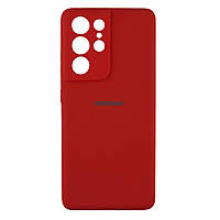Чехол Full Case HQ with frame для Samsung S21 Ultra Цвет 14, Red h