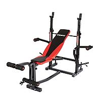 Скамья для жима York Fitness ASPIRE 220 с стойкой для штанги и партой Скотта h