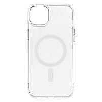 2E Чохол Basic для Apple iPhone 15 Plus, Transparent MagSafe Cover, Clear (2E-IPH-15PRM-OCLS-CL)