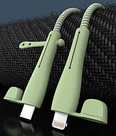 Защита кабеля от излома насадка-протектор для шнура Apple Lighting