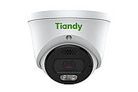 Камера IP Tiandy 5MP, Turret EW Color Maker/TriLight, 2.8mm, f/1.0, DC 12V/PoE, IP66 (TC-C35XQ)