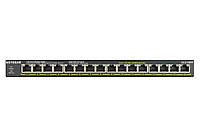 Комутатор NETGEAR GS316PP 16xGE PoE, 183Вт, Некерований (GS316PP-100EUS)