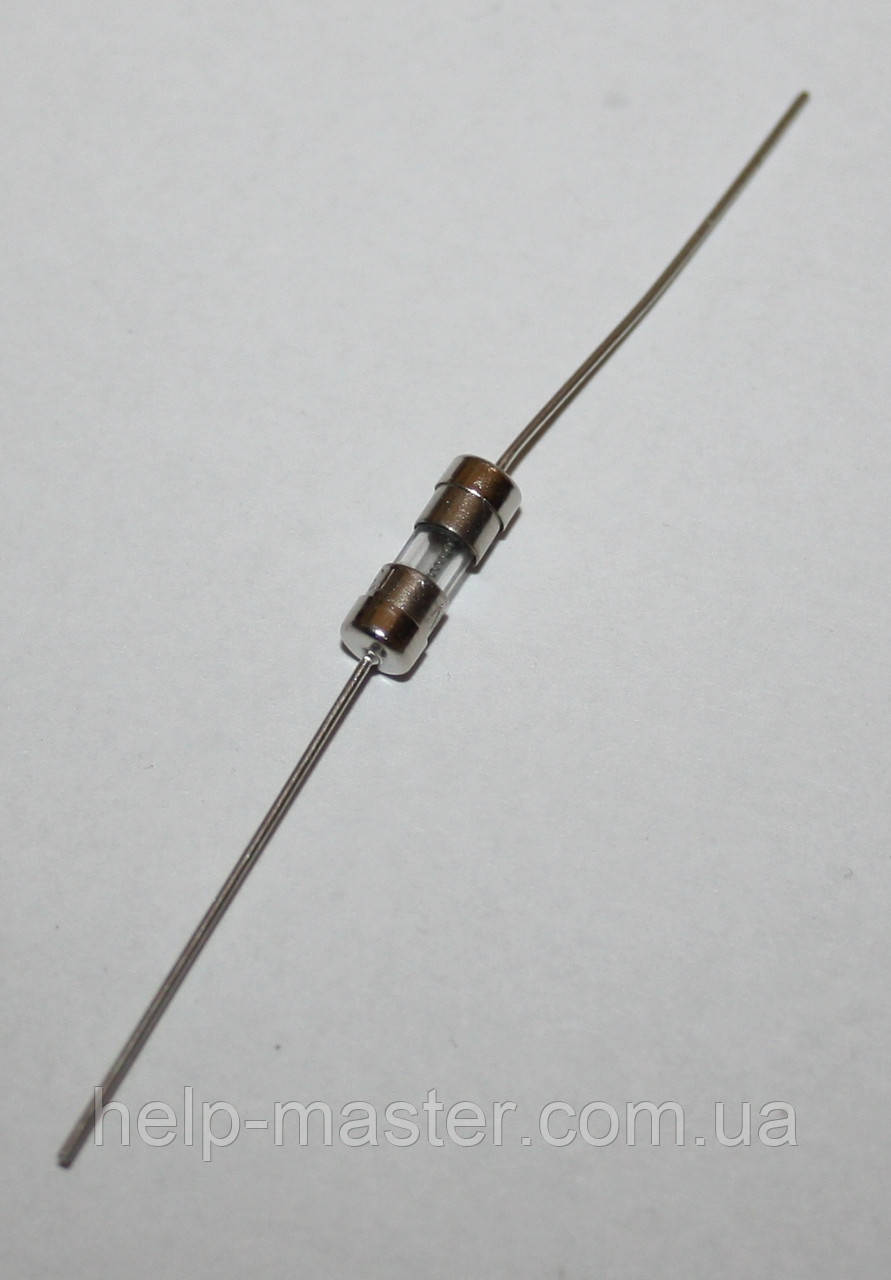 Запобіжник 3A 250 V; (3,6*10 скло.з виведення.)