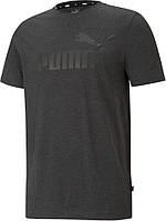 Футболка Puma ESS HEATHER TEE сіра 58673607