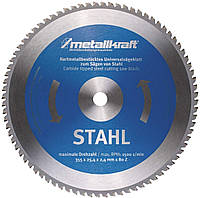 Диск пильный по металлу Metallkraft 355х25.4x2.4 мм 80 зубьев (3853504)(5256324851754)