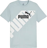 Футболка Puma POWER GRAPHIC TEE бирюзовая 67896022