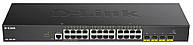 D-Link Комутатор DGS-1250-28X 24xGE, 4xSFP+, WebSmart (DGS-1250-28X)