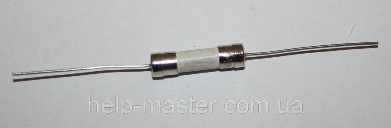 Запобіжник 12A 250 V; (5*20 кер. з виведення.)  , фото 1