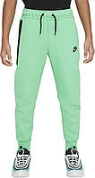 Спортивные штаны подростковые Nike B NSW TECH FLC PANT зеленые FD3287-363 M