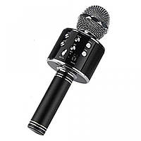 Беспроводной микрофон караоке bluetooth Q858 Karaoke Black! Полезный