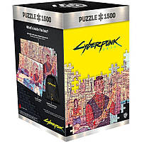 GoodLoot Пазл Cyberpunk 2077: Valentinos puzzles 1500 ел. ел. (5908305231141)