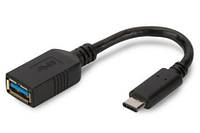 Digitus USB 3.0 (AF/Type-C) OTG 0.15m (AK-300315-001-S)