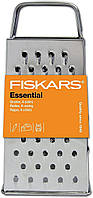 Терка 4-х стороння Fiskars Essential, 23см, нержавіюча сталь (1023798)